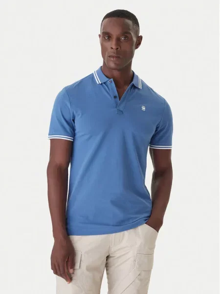 G-STAR Polo Dunda Slim Fit μπλε