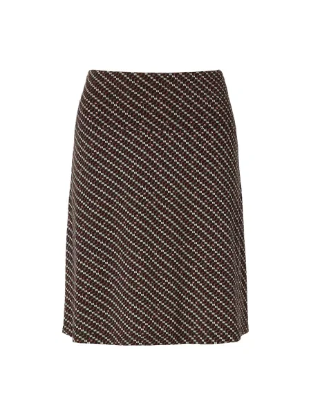 King Louie Fustă Nin bej / maro / verde negru