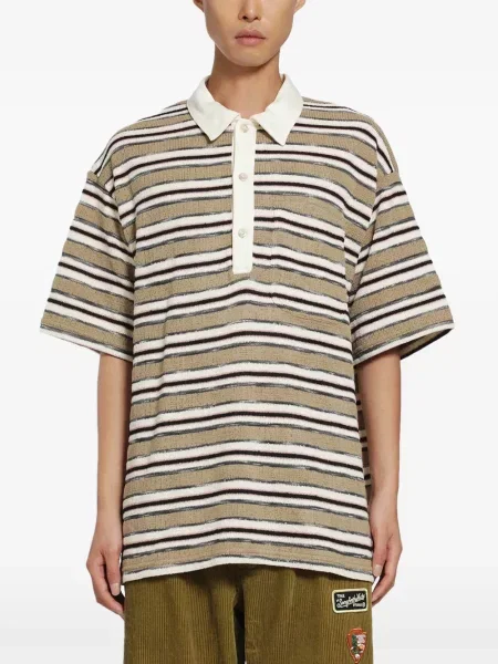 Sală de gimnastică tricou polo Song For The Mute maro