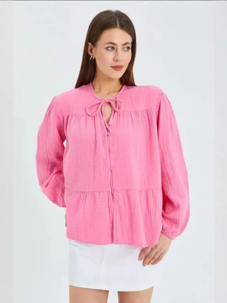 MixRay Bluza svetlo roza