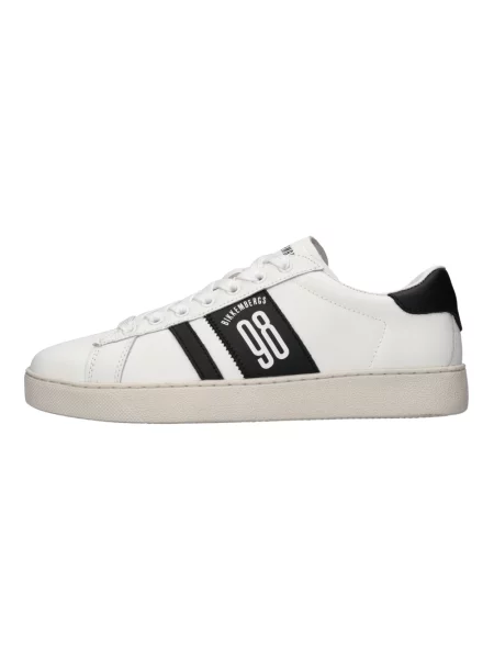 Sneakersy Bikkembergs skórzane białe