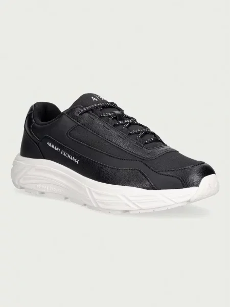 Sneakerși Armani Exchange negru