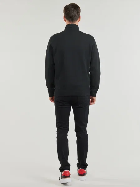 Pletená mikina na zips Polo Ralph Lauren čierna