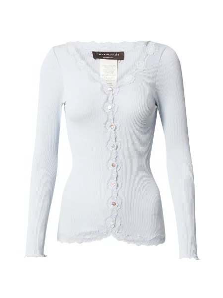 Rosemunde Pletena jopa pastelno modra