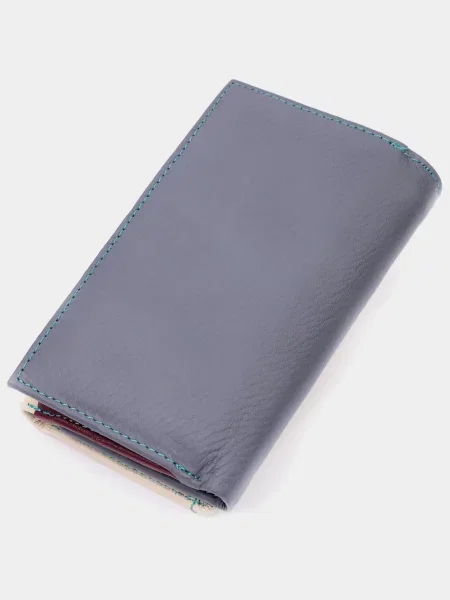 Кожаный кошелек St Leather Accessories бежевый