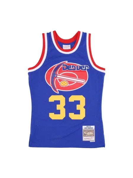 Koszulka sportowa Mitchell & Ness do koszykówki niebieska