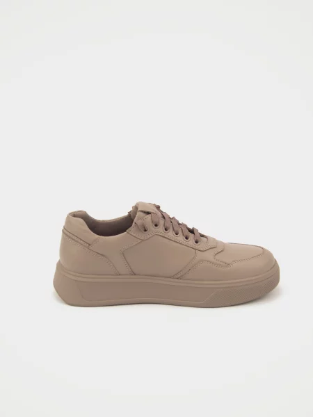 Respect Кеди низькі шкіра бежевий