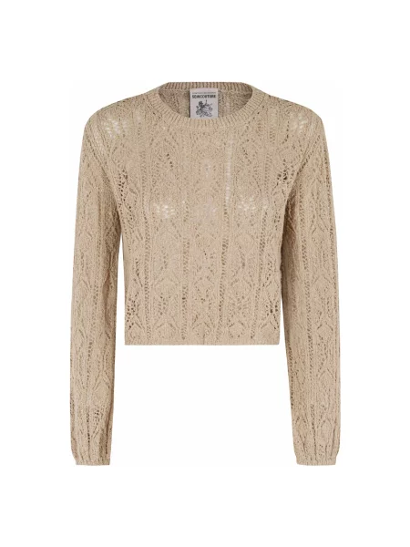 Sweter Semicouture beżowy
