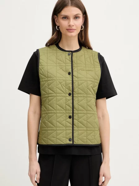 Brezrokavnik Karl Lagerfeld K QUILT zelena