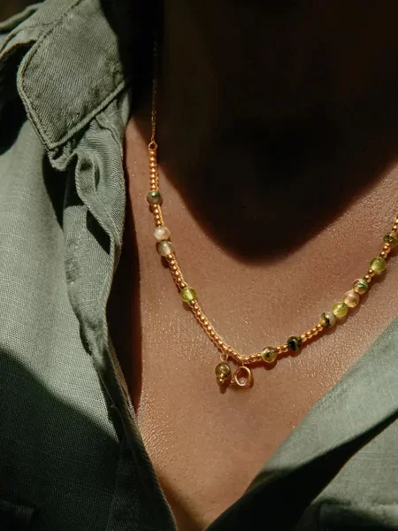 Позолочене кольє Lilou Planets