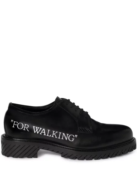 Drumeții pantofi derby Off-white alb