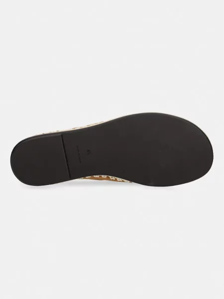 Velúr espadrilles Tory Burch barna