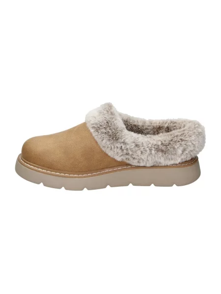 Papuče Skechers smeđa