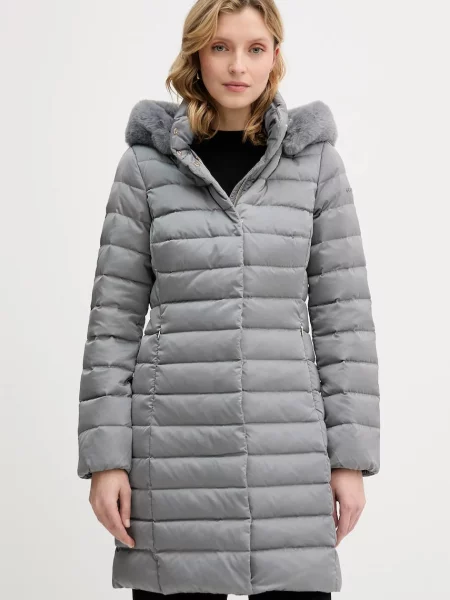 Geox kurtka puchowa BETTANIE zimowa szary