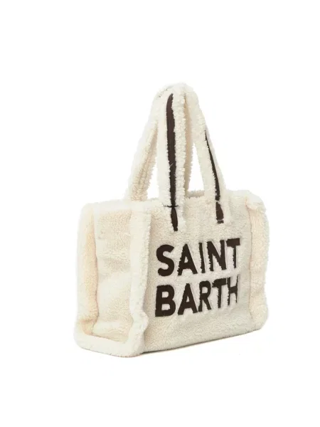 Torebka Mc2 Saint Barth typu teddy beżowa