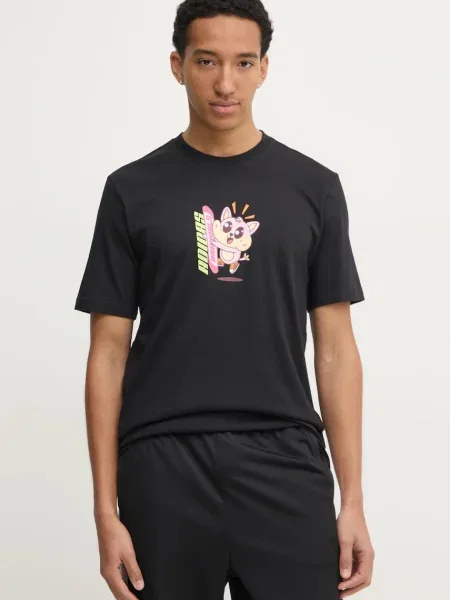 Тениска adidas Originals TS KAWAII с принт черно