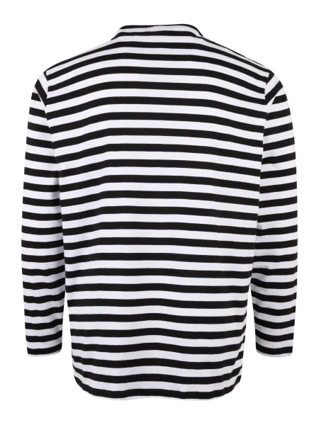 Majica Urban Classics s črtami bela