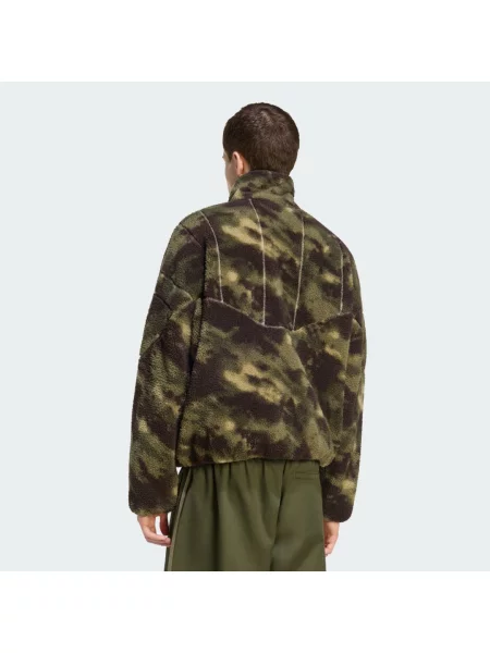 Bluza dresowa MORO Z POLARU oliwkowa