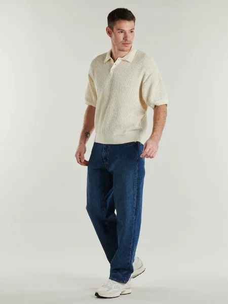 Džínsy s rovným strihom Levi's modrá