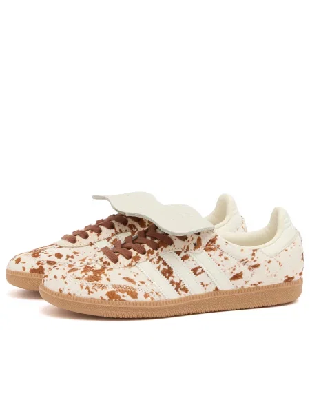 Adidas Originals sneakersy skórzane Samba LT W beżowy białe