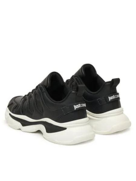 Just Cavalli Sneakersy čierna