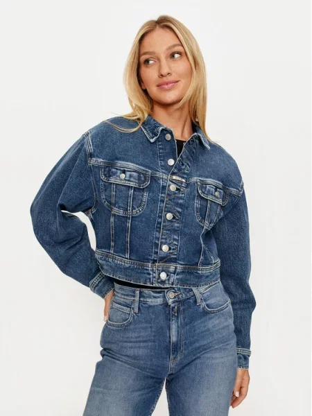 REPLAY Джинсова куртка Голубий