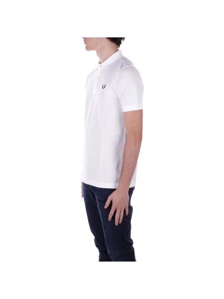 Tricou polo Fred Perry alb