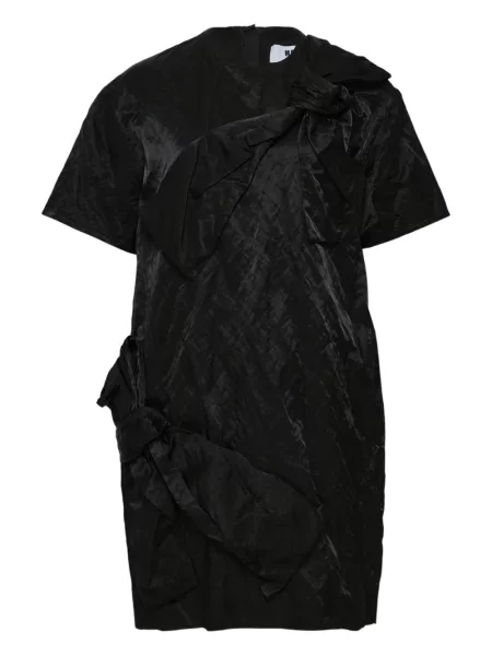 Rochie mini Msgm cu funde de costum negru