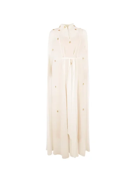 Maksi sukienka maxi Baruni garniturowa biała
