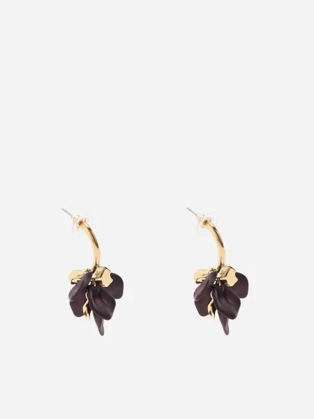 Серьги Reserved фиолетовые