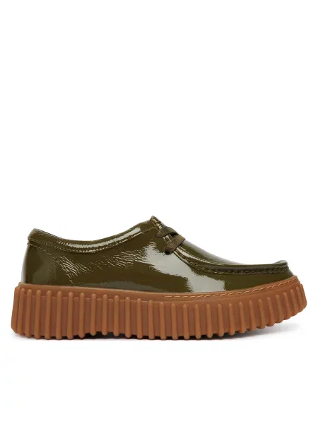 Туфлі Clarks Torhill Bee зелений