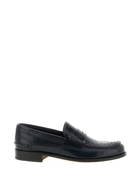 Pantofi loafer Church's din piele albastru