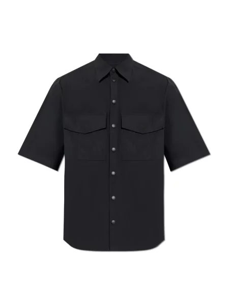 Koszula z krótkim rękawem Dolce And Gabbana czarna
