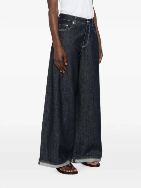 Blugi cu picior larg 's Max Mara albastru