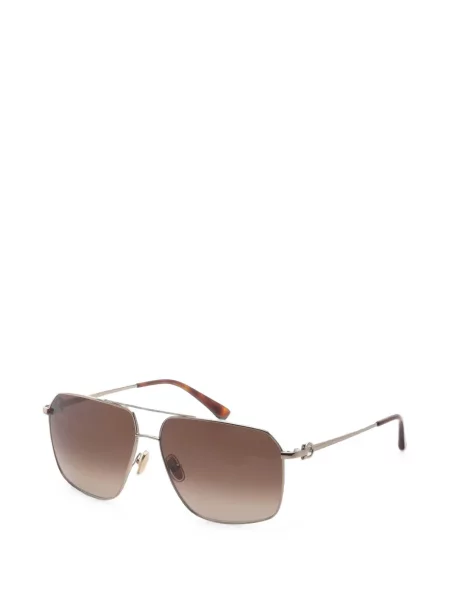 Ochelari de soare Ferragamo Eyewear cu imprimeu geometric