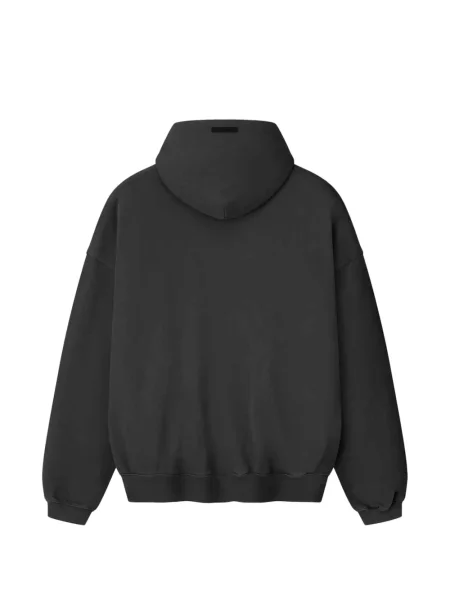 Суичър с качулка Fear Of God Essentials с принт черно