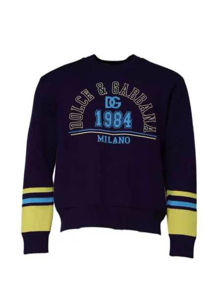 Pulover Dolce & Gabbana albastru