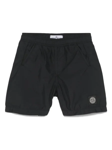 Kąpielówki dziecięce Stone Island niebieskie