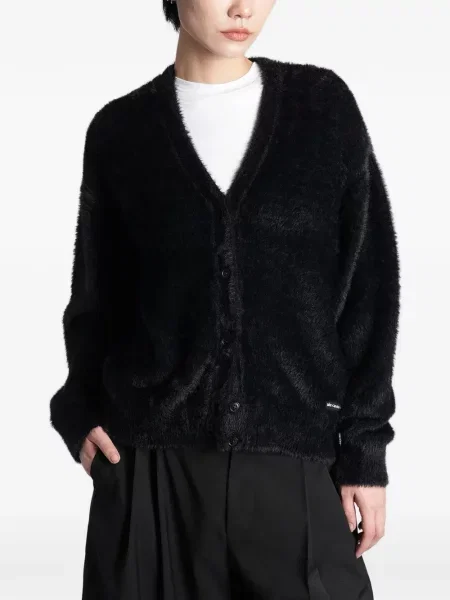 Cardigan Alexander Wang cu decolteu în V negru
