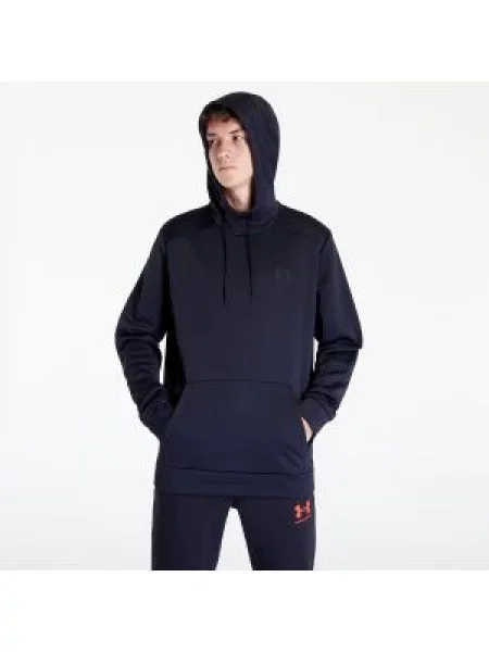 Svetr Under Armour Armour Fleece Hoodie Black/ Black černý