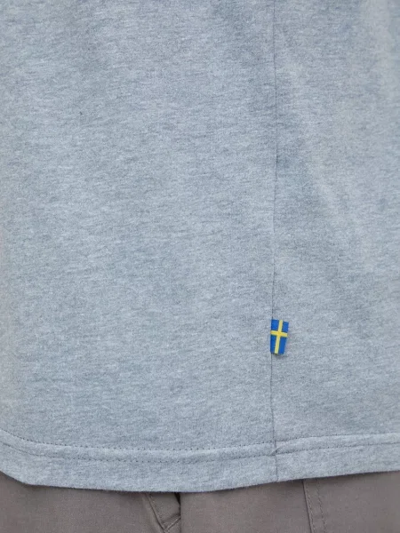 Póló Fjällräven autogrammal kék