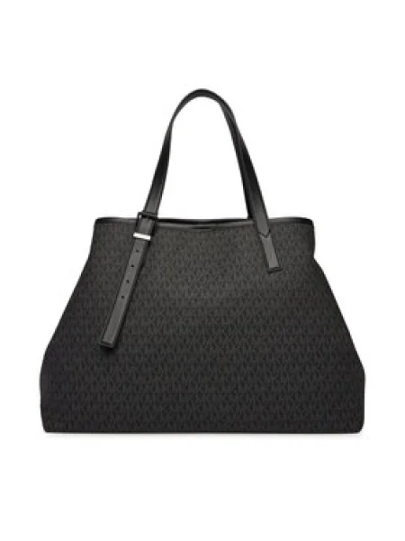 Michael Kors Shopper táska sötét barna fekete