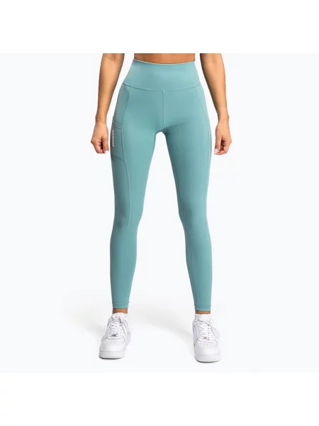 Tréninkové legíny Venum Essential Performance aqua green zelené