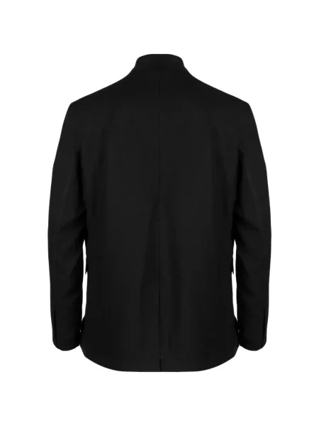 Sacou Tessitura Body Couture cu rever negru
