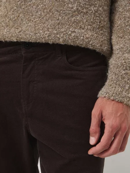 Вельветові штани Medicine пряма коричневий