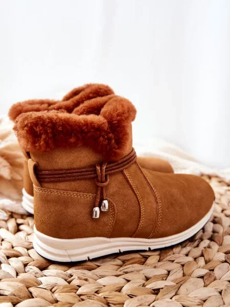 Gyerek hócsizma Big Star Shoes fehér
