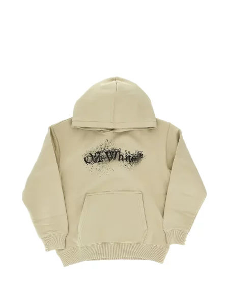 Bluza z kapturem dziecięca Off-white biała