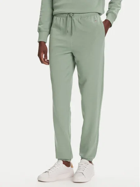 Gant Pantaloni trening Shield verde