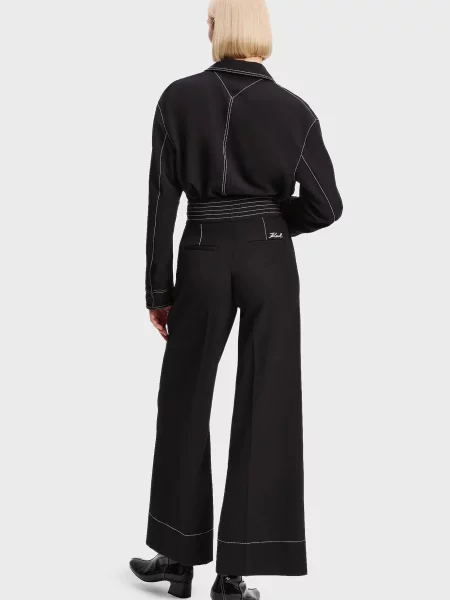 Брюки Karl Lagerfeld черные