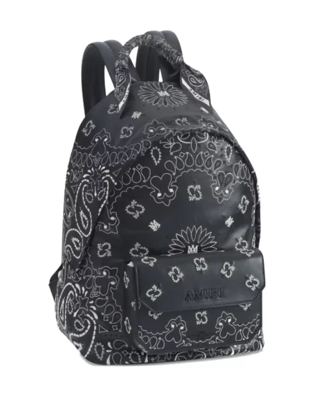 Rucsac Amiri cu broderie negru
